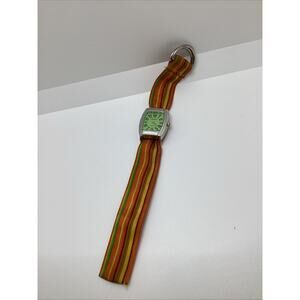 Swap Ladies Wrap Oranage Band Quartz Watch New Battery,